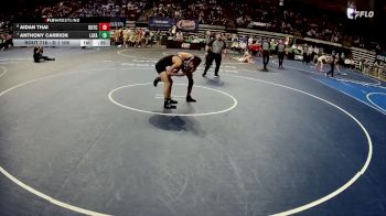 D 1 106 lbs Cons. Round 5 - Anthony Carrion, Lafayette vs Aidan Thai, Dutchtown