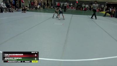 65 lbs Semifinal - Jeremiah Minikwu, CIWC Team Intensity vs Tom Rausenberger, PACK732