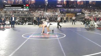 144 1A 1st Place Match - Bruce Li, Mater Lakes Academy vs Lincoln Sledzianowski, St. John Neumann