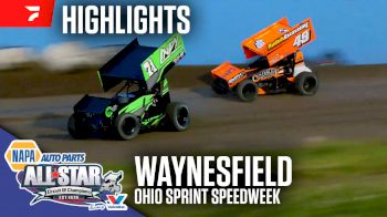 Highlights | 2025 ASCOC Ohio Sprint Speedweek at Waynesfield Raceway Park