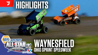 Highlights | 2025 ASCOC Ohio Sprint Speedweek at Waynesfield Raceway Park