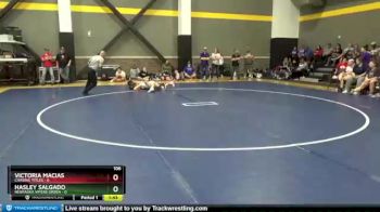106 lbs Round 1 (4 Team) - Hasley Salgado, Nebraska Vipers Green vs Victoria Macias, Chasing Titles