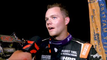 Parker Price-Miller Reacts After Waynsfield All Stars Ohio Sprint Speedweek Win
