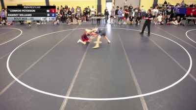 150 lbs Cons. Round 5 - Connor Peterson, MN vs Ramsey Williams, SD
