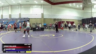 157 lbs Cons. Round 3 - Josiah Williams, IL vs Ja`Shaun Cade, OH