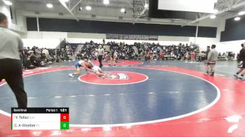 150 lbs Semifinal - Yazir Tellez, Sj Bosco vs Christian Acosta-Stoeber, Fountain Valley