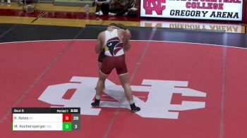 285 lbs Robby Bates, North Central vs Mason Kochersperger, Carthage College