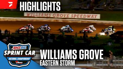 Highlights | 2025 USAC Eastern Storm at Williams Grove Speedway
