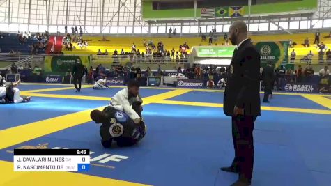 JÔNATAS CAVALARI NUNES vs RAILSON NASCIMENTO DE SOUZA 2023 Brasileiro Jiu-Jitsu IBJJF