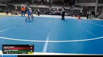 93 lbs Semis & 1st Wrestleback (8 Team) - Wyatt Britz, Foley vs Cole Erlandson, Adrian