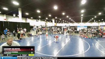 77 lbs Quarterfinal - Lyncoln Morris, Independent vs Zachary De Hoyos, Sons Of Atlas Wrestling Club