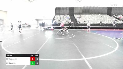 77 lbs Rr Rnd 1 - Owen Vigue, Maine Trappers vs Carson Raper, Darkhorse Arado