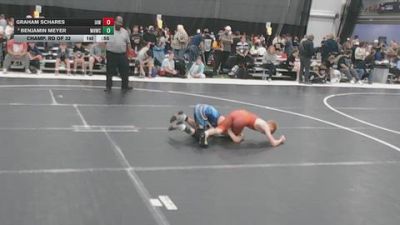 92 lbs Champ. Rd Of 32 - Benjamin Meyer, Mile High Wrestling Club vs Graham Schares, Immortal Athletics WC