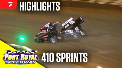 Highlights | 410 Sprints at Port Royal Speedway 6/21/25