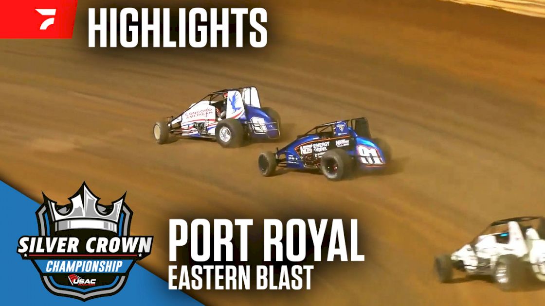 USAC Silver Crown Highlights From Port Royal Speedway