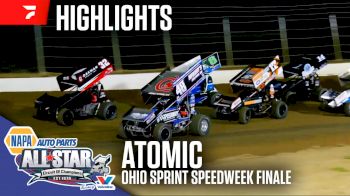 Highlights | 2025 ASCOC Ohio Sprint Speedweek at Atomic Speedway