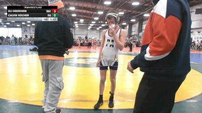 100 lbs Round 1 (9am Saturday) - Calvin Kocher, PA Gold vs Eli Oberhiem, Team Gotcha