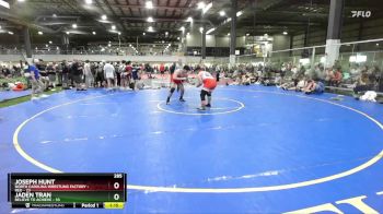 285 lbs Placement (4 Team) - Joseph Hunt, NORTH CAROLINA WRESTLING FACTORY - RED vs Jaden Tran, BELIEVE TO ACHIEVE