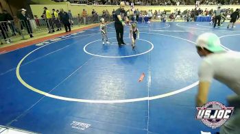 40 lbs Round Of 32 - Eli Ritch-Mogg, Tironook Wrestling vs Blaze Baalmann, Guymon Wrestling