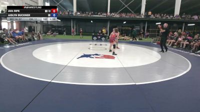 125 lbs Ava Rife, Missouri vs Aislyn Buckner, Oklahoma