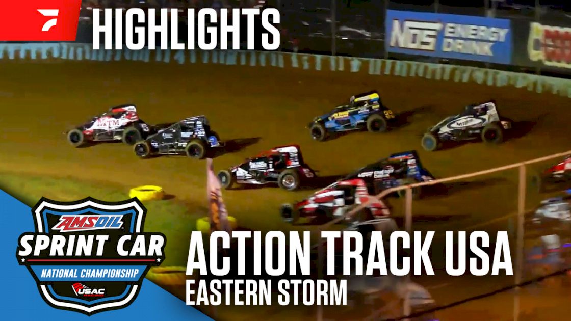 Highlights: USAC Eastern Storm Finale at Action Track USA