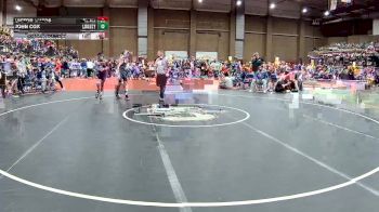 120 lbs Cons. Round 3 - John Cox, Liberty vs Victor Matos, College Park