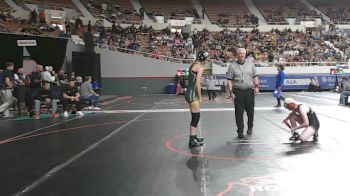 116-D1 Champ. Round 1 - Heidi Higuera, Liberty High School vs Maggie Comer, Canyon Del Oro High School