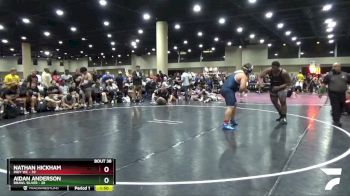 285 lbs 2nd Wrestleback (32 Team) - Nathan Hickham, Indy WC vs Aidan Anderson, BRAWL Silver