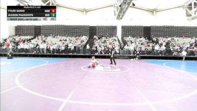 46-T2 lbs Final - Tyler Guido, Hasbrouck Heights Rec vs Jaxson Paukovits, Northampton Kids K-8