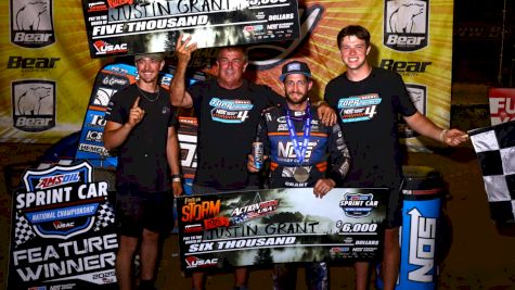 USAC National Sprint Car Results: Eastern Storm At Action Track USA