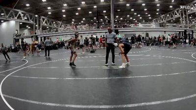 126 lbs Round 4 (6 Team) - AJ Gomez, Mat Assassins Black vs Nazeef Bush, Colonial Pride