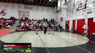 107 lbs Champ. Round 2 - Rae`Lee Ramos, Owyhee vs Emma Ford, Tri-Valley