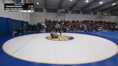 117 lbs Cons. Round 2 - Jeovanni Guerrero, Silver Creek vs Raul Solorio Zarco, James Lick