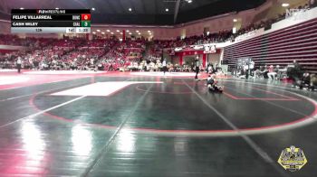 126 lbs Quarterfinals (8 Team) - Felipe Villarreal, DUNCAN vs Cash Wiley, CARL ALBERT