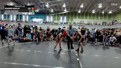 88 lbs Round 6 (10 Team) - Evander Barclay, Florida Scorpions vs Jayden Santana, Eagle Empire