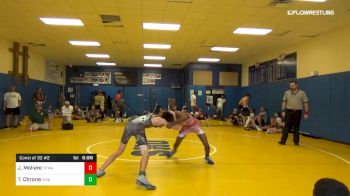 113 lbs Consi Of 32 #2 - Jalen Moliere, CFWA vs Thomas Chrone, Venice