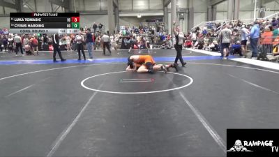 215 lbs Cons. Round 3 - Cyrus Harding, Ogden`s Outlaws vs Luka Tomasic, Bonner Springs