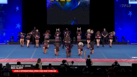 Woodlands Elite - Arizona - Red Alert [2025 L6 International Open Coed Non Tumbling Semis] 2025 The Cheerleading Worlds