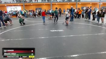 60 lbs 1st Place Match - Brooks Neely, Eastside Youth Wrestling vs Kai Winker, C2X