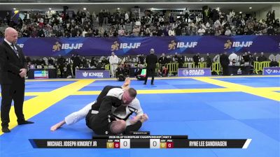 Michael Joseph Kingrey Jr vs Ryne Lee Sandhagen 2026 European Jiu-Jitsu IBJJF Championship