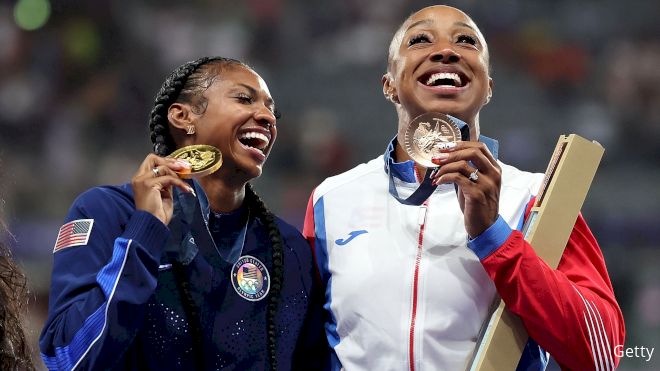 Masai Russell, Tobi Amusan, and Camacho-Quinn Headline 100mH at Pre50