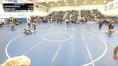 126 lbs Champ. Round 3 - Hector Rodriguez, Victor Villians vs Hansel Acte, Eisenhower High School