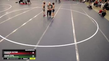 Quarterfinal - Maddox Huynh, Minnesota vs Gavin Kahl, North Branch Wrestling