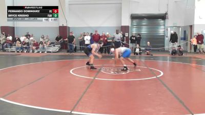 141 lbs Round Of 16 - Fernando Dominguez, Presbyterian vs Bryce Kresho, Franklin & Marshall