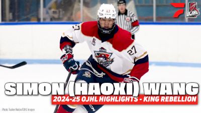 NHL Draft Prospect Highlights: Simon Wang Clips From OJHL's King Rebellion