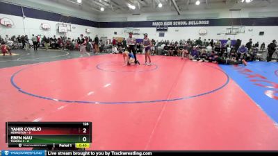 126 lbs Round 1 (32 Team) - Yahir Conejo, Hermiston vs Eben Nau, Tahoma 2