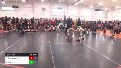 60 lbs Semifinal - Jarrett Thompson, Tristate Elite vs Carter Lott, Jacket Wrestling Club