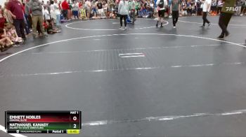 62 lbs Quarterfinal - Emmett Nobles, Coastal Elite vs Nathanael Kanagy, Palmetto State Wrestling