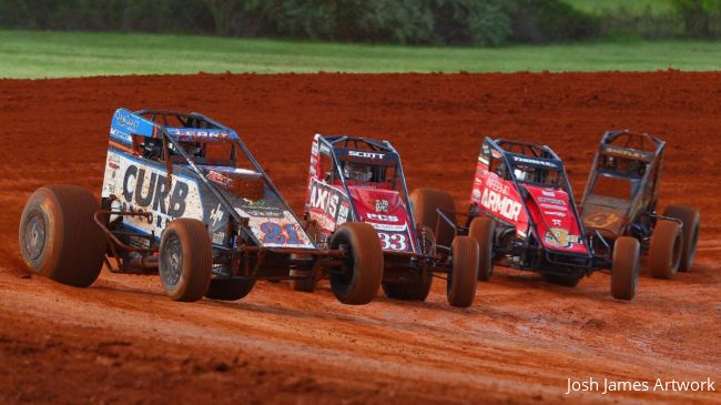 Cj Jones Sprint Car Highlights | 2025 USAC Sprints Monday At Volusia