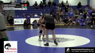 165 lbs Round 3 (4 Team) - Athena Galindo, Passaic Co Tech-Voc vs Gianna Wilkinson, Mount Olive/Randolph